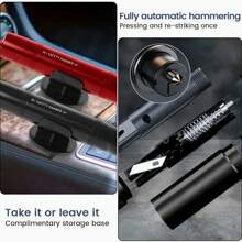 1件装二合一汽车应急锤，安全无价，逃生锤守护生命，小巧便携逃生工具 - 逃生錘 - 查看 3