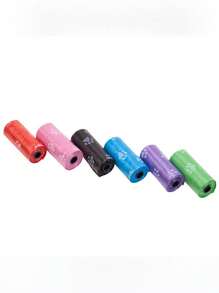 5pcs/10pcs Pet Waste Bags, Portable Printed Trash Bags For Cats & Dogs, Dog Waste Pickup Bags