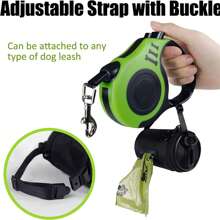 Pet Out-Going Cleanup Bag, Pet Dog Poop Dispenser, Pet Storage Pouch - Black - View 3