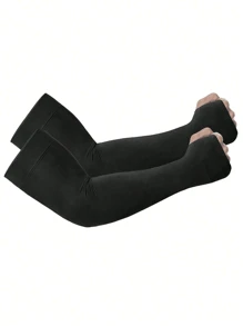 1 件男女通用袖套，男士压缩袖套，男女通用防晒袖套，适合学校、母亲节、青年、防晒手套