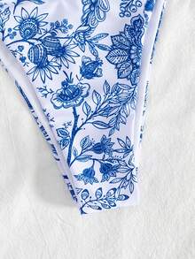 Dwuczęściowy zestaw bikini dla kobiet, europejski i amerykański nowy modny strój kąpielowy, oddzielny kostium z fiszbinami, szeroki pasek, elastyczny pas, świeży styl na wakacje na plaży