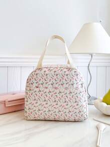 Portable Lunch Bag Waterproof Thermal Insulated Lunch Box Bento Pouch Dinner Insulation Bag Student Thickened Cute Lunch Bag Bag For School School Accessories School Stuff - Multicolor - View 1