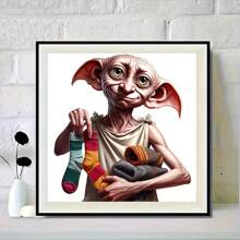 1pc Exquisite 5D Diamond Painting Kit, DIY Beautiful Room Decor, Full Round Diamond DIY Kit, Leisure Stress Relief Handcraft, Perfect Mosaic Effect, Surprise Gift For Family And Friends