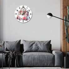 Wedding Handbag, Battery-Operated Wall Clock, Modern Art Wall Decor, Camping, Unique Gift For Office