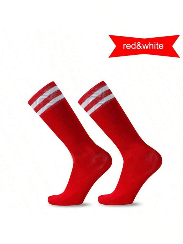 Back To School Gifts For Boys & Girls,Breathable Football Socks For Kids Aged 4-12, Striped Knee High Socks For Boys And Girls Playing Soccer, Baseball, Softball And Other Athletic Sports, Youth Sports Socks For School And Training - Multicolor - View 20