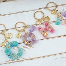 DIY Kristall Epoxidharz Formen, sortierte Größen Silikon Buchstaben Buchstaben Formen geeignet für die Herstellung von Schlüsselanhängern, Anhängern, Dekorationsartikeln, Spiegeleffekt Silikonformen