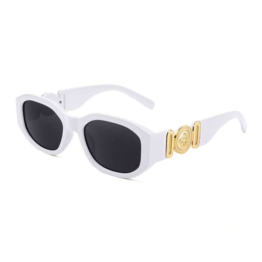 1pc Retro Rectangle Fashion Sunglasses Women Men ,Y2K Sunglasses, 90s Small Narrow Square Sunglasses,Summer Beach Glasses CK2322 - 003 - Xem 1