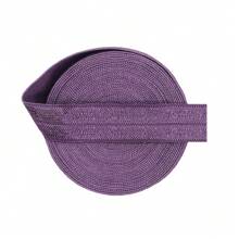 Bristlegrass Elástico plegable brillante FOE de 5/8", 3/4", 1", 15mm, 20mm, 25mm, cinta de satén de spandex sólido, cinta de tela para diademas, ligas para el cabello, pulseras, ropa interior, lencería, vestidos, adorno de costura