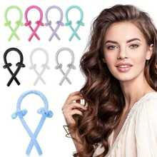 SATIN CURLING KIT (Heatless Curls) + SCRUNCHIES - Nhiều màu - Xem 2