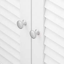 SoBuy Washbasin Base Cabinet Bathroom Cabinet Bathroom Furniture Base Cabinet In Natural White WHT Approx. 60x59x35cm FRG237