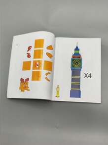 DORMYETIC 20pcs Double-Sided Printed 3D Pen Copy Pattern Textbook, 3D Printing Pen Model Patterns, Painting Textbook, 3D Pen Drawing Handbook. 3D Pattern Model Tracing Files, Includes Transparent PVC Copy Boards.