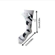 Calcetín de murcielago All Saints - Negro/Blanco - Talla única - Blanco - Ver 3