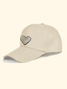 1 Pc Child Heart Baseball Caps Embroidery Visor Hats Casual Baby Sun Hat Versatile Snapback Cap For Kids 8-16 Years - Multicolor - View 19