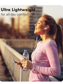 1Pack-USB C Headphones Compatible With IPhone 16/15 Type C Earbuds Wired Earphones With Mic & Remote Control Noise-Proof Compatible With Ipad Pro, Galaxy S23/S22/S21/S20/Ultra Note 10/20, Pixel 7/6/6a/5/4 - White - View 5