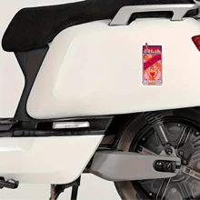 慢燃火柴乙烯基贴花 - 光面处理，可重复使用的自粘贴纸，适用于书籍和电子阅读器，防水、防紫外线和防刮擦，非常适合笔记本电脑、手机、水瓶、笔记本 - 书籍爱好者和读者礼物、学校用品、返校