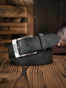 1pc Men's Bohemian Western Cowboy Style With Embossed Metal Buckle Vintage Multi-Color PU Leather Belt Fall, Autumn, Halloween Autumn-Winter Accessories,Suitable For Teens, Youth,Men,Casual, Outdoor, Athletic, Vacation, Graduation Gifts, Birthday, Daily Wear - As Shown - View 17