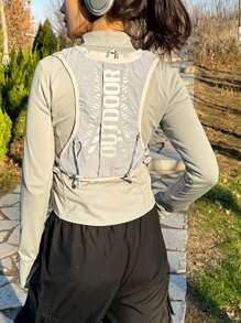 Dedoo Running Vest, 5L Hydration Vest Lightweight, Breathable And Sweatproof Running Backpack, Adjustable Running Hydration Vest For Trail Running Marathon Race Jogging Cycling - Grey - View 4