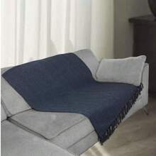 Kit 2 Blankets 2.20X2.90 Meters Luxurious King - 深灰色 - 查看 2