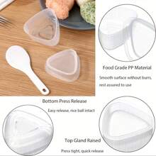 1/5/11pcs Rice And Vegetable Roll Molds, Rice And Vegetable Roll Maker With Onion Mold, Triangle Rice And Vegetable Roll Maker, Sushi Mold, Lunch And Home DIY, Kitchen Accessories, DIY Supplies, Bento Making Tools - Sushi Mold - View 7