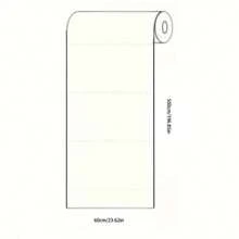 DinmPrus [客户最爱]塑料静电粘合墙面保护膜 - 防水、防油、可移除、易清洁、无胶，1 卷 - 透明 - 查看 8