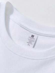 Kit 3 Men's Paris T-Shirt 100% Cotton Unisex Cotton Shirt Blouse New Release - trắng - Xem 2