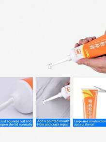 1pc Wall Repair Paste White Putty Paste Waterproof And Moisture-Proof Crack Graffiti Repair Paint