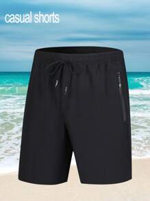 1 buc. pantaloni scurți pentru sport în aer liber, cu uscare rapidă, pentru bărbați, potriviti pentru fitness de vară, baschet și alergare