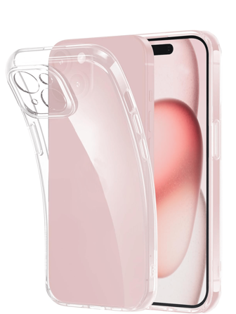 Clear Phone Case Ultra Thin Silicone Soft Case Compatible With Iphone 16 15 14 13 12 11 Pro Max Plus Mini,Clear Transparent Back Cover Case Compatible With Iphone SE3 SE2 8 7 6 Plus Shell Waterproof Shockproof Anti-Fall Scratch Resistant