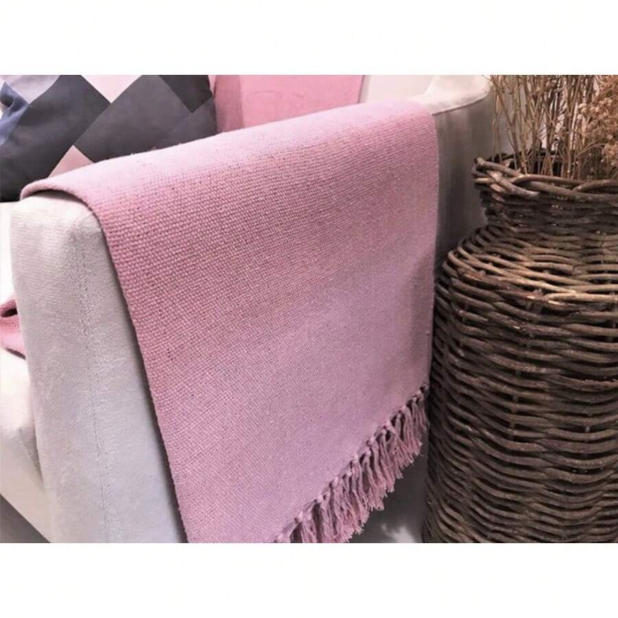 Kit 2 Blankets 2.20X2.90 Meters Luxurious King - Pink - View 1
