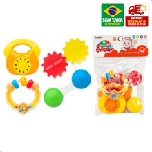 Baby Rattles Various Animal Models Colorful Kit DuteToys