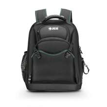 JAKAH Extreme Tool Rucksack, Heavy Duty Bag With Padded Shoulder, , Water Resistant Tool Rucksack/Black - Black - View 2