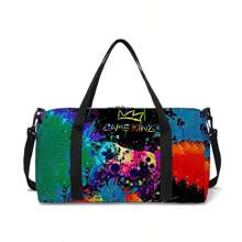 Game Console Design Travel Bag/Duffle Bag/Yoga Bag/Gym Bag/Picnic Bag, Suitable For Outdoor Travel, Daily Carrying, Swimming, Yoga, Fitness Bag For School School Accessories School Stuff