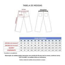 Demorgan Uniformes Calça cozinheira chef de cozinha xadrez pied poule - Multicolorido - Visão 5