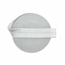 Bristlegrass Elástico plegable brillante FOE de 5/8", 3/4", 1", 15mm, 20mm, 25mm, cinta de satén de spandex sólido, cinta de tela para diademas, ligas para el cabello, pulseras, ropa interior, lencería, vestidos, adorno de costura