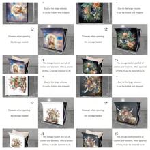 1 Set DIY Mary Sue Our Lady Eyes - Cartoon Vivid Cow & Colorful Boots Diamond Painting Kit, Canvas Material Suitable For Storage Cabinet, Large Space And Good Looking