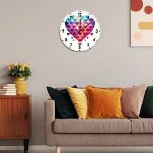 Globo aerostático de boda, reloj de pared silencioso, decoración de pared vintage, arte de pared, regalo para hombres