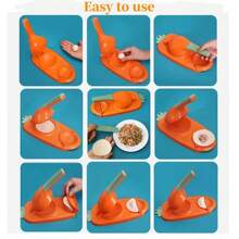1PC Dumpling Skin Presser, Dumpling Mold, Rolling Tool, New Kitchen Gadgets, Dumpling Hand Presser - Kitchen Gadgets