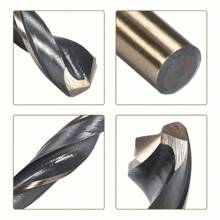 [13 Pcs Cobalt Drill Bits] 13 Pcs Metric Cobalt Twist Drill Bits For Stainless Steel And Hard Metal (1.5mm-6.5mm)