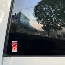 慢燃火柴乙烯基贴花 - 光面处理，可重复使用的自粘贴纸，适用于书籍和电子阅读器，防水、防紫外线和防刮擦，非常适合笔记本电脑、手机、水瓶、笔记本 - 书籍爱好者和读者礼物、学校用品、返校