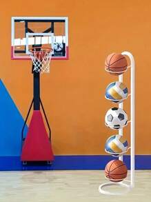 Sports & Outdoor Gear, Sports Apparel And Equipment, Team Sports, Football, Basketball, Volleyball Gear And Accessories, Football Storage Rack Suitable For Bedroom, Garage, Home Indoor Use