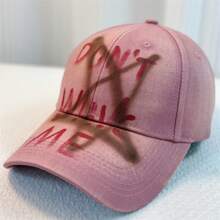Gorra de béisbol con estilo de graffiti - Casual estilo hip hop callejero, de poliéster