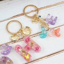 DIY Kristall Epoxidharz Formen, sortierte Größen Silikon Buchstaben Buchstaben Formen geeignet für die Herstellung von Schlüsselanhängern, Anhängern, Dekorationsartikeln, Spiegeleffekt Silikonformen