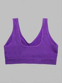 Bộ 3 áo ngực thể thao cỡ lớn dành cho nữ, màu trơn, không đường may, không đệm, đa chức năng. - Nhiều màu - Xem 4