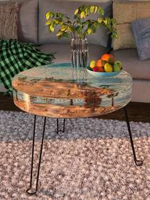 1pc Large Resin Table Mold 14 Inch Round Silicone Epoxy Resin Molds For River Table, DIY Crafts,Cutting Board, Desktop Decoration