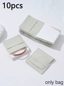 1/10/50pcs Soft PU Leather Jewelry Pouches, Jewelry Gift Bags, Wedding/Birthday/Party/Holiday Gift Packaging Bags For Earrings, Bracelets, Necklaces - C1 - View 16