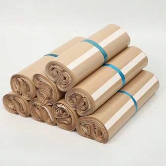 10/20/25/30/50/100个装快递袋信封邮寄袋自粘封口塑料袋 - 聚乙烯邮寄快递信封包装，适用于运输