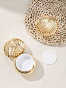 1 个 30g/50g 可再填充大容量金色罐，护肤品和旅行化妆品容器，用于面霜、乳液、面膜，1.06 盎司/1.76 盎司化妆品罐