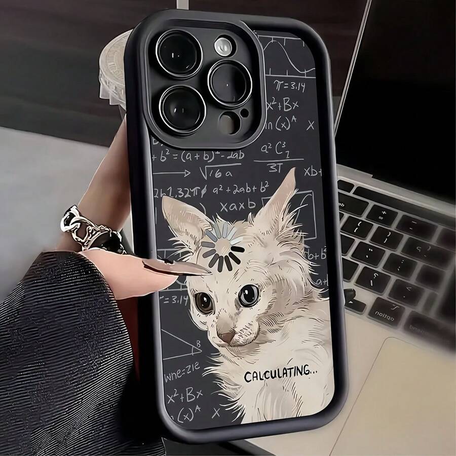 思考猫减震哑光黑色全身保护手机壳适用于苹果及系列防水防摔防刮 - 彩色 - 查看 1