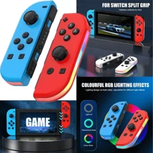 Game Controller For Switch Mobile Phone/Android/IOS Game Handle, Dual Hall Rocker Six-Axis Somatosensory Wireless Controller, For Mobile Game Controller Joystick Retractable Game Handle, Halloween Christmas Gift - Red - View 2
