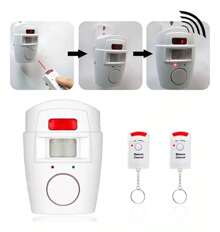 Alarma Inalámbrica Para Entrada, Alarma Con Sensor De Movimiento Para Exteriores, Modo Dual Ampliamente Utilizado Para Patio - aleatorio - Ver 4